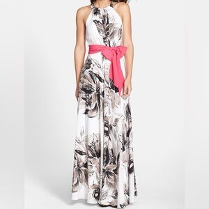 Eliza J Halter Maxi Dress Size 6
